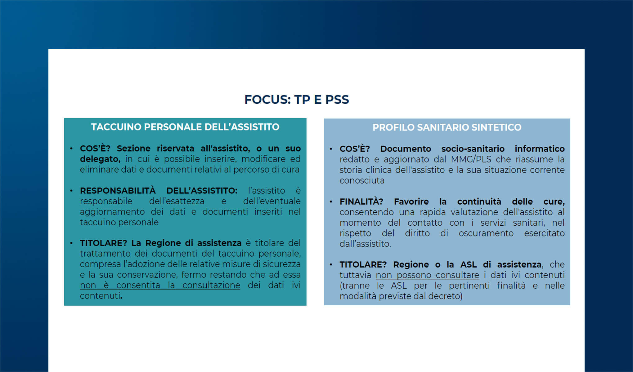 Ecosistema Dati Sanitari, FSE2.0 e Sistema TS. Novità in ambito data protection