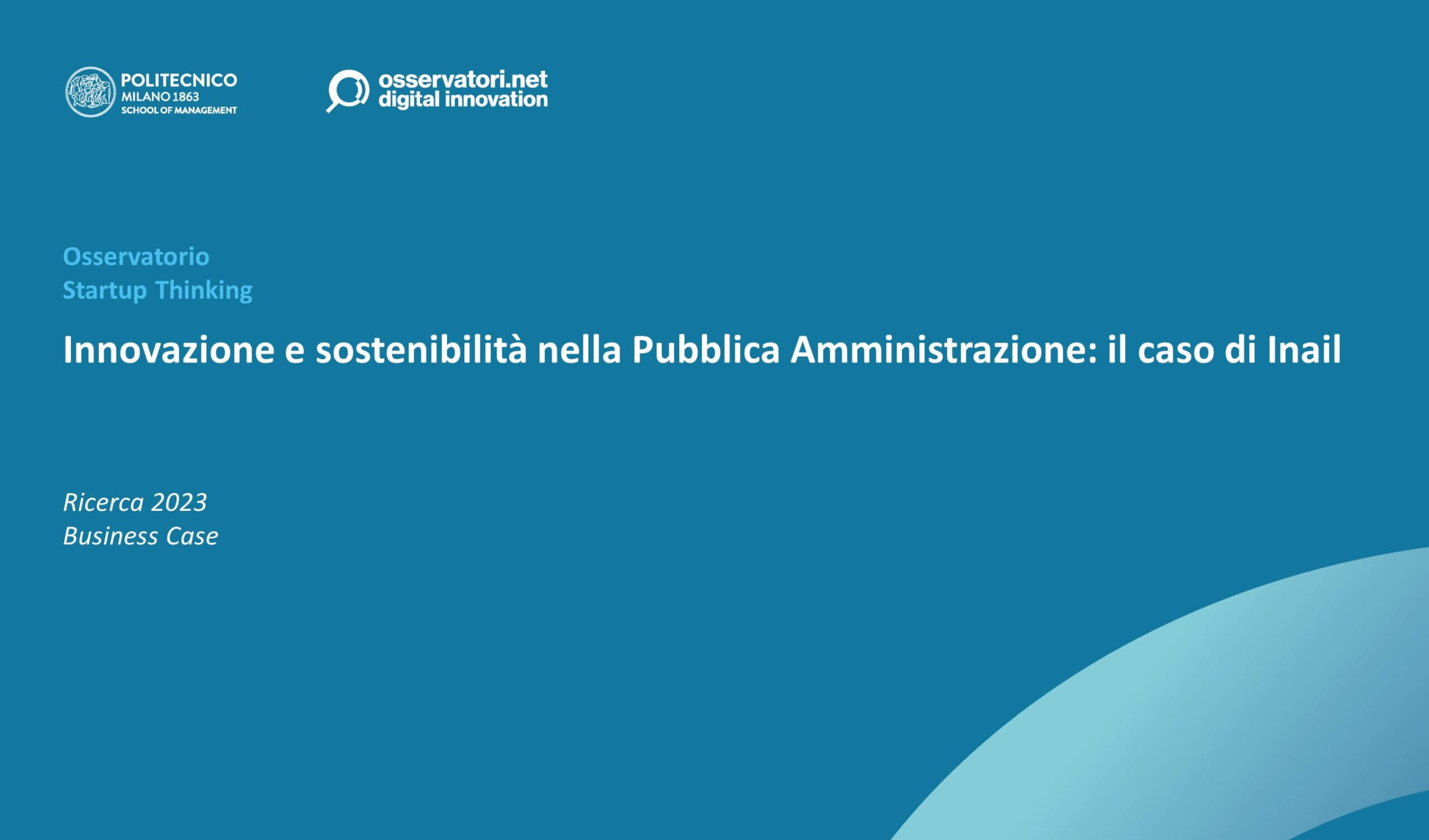 Innovazione e sostenibilità nella Pubblica Amministrazione: il caso di Inail