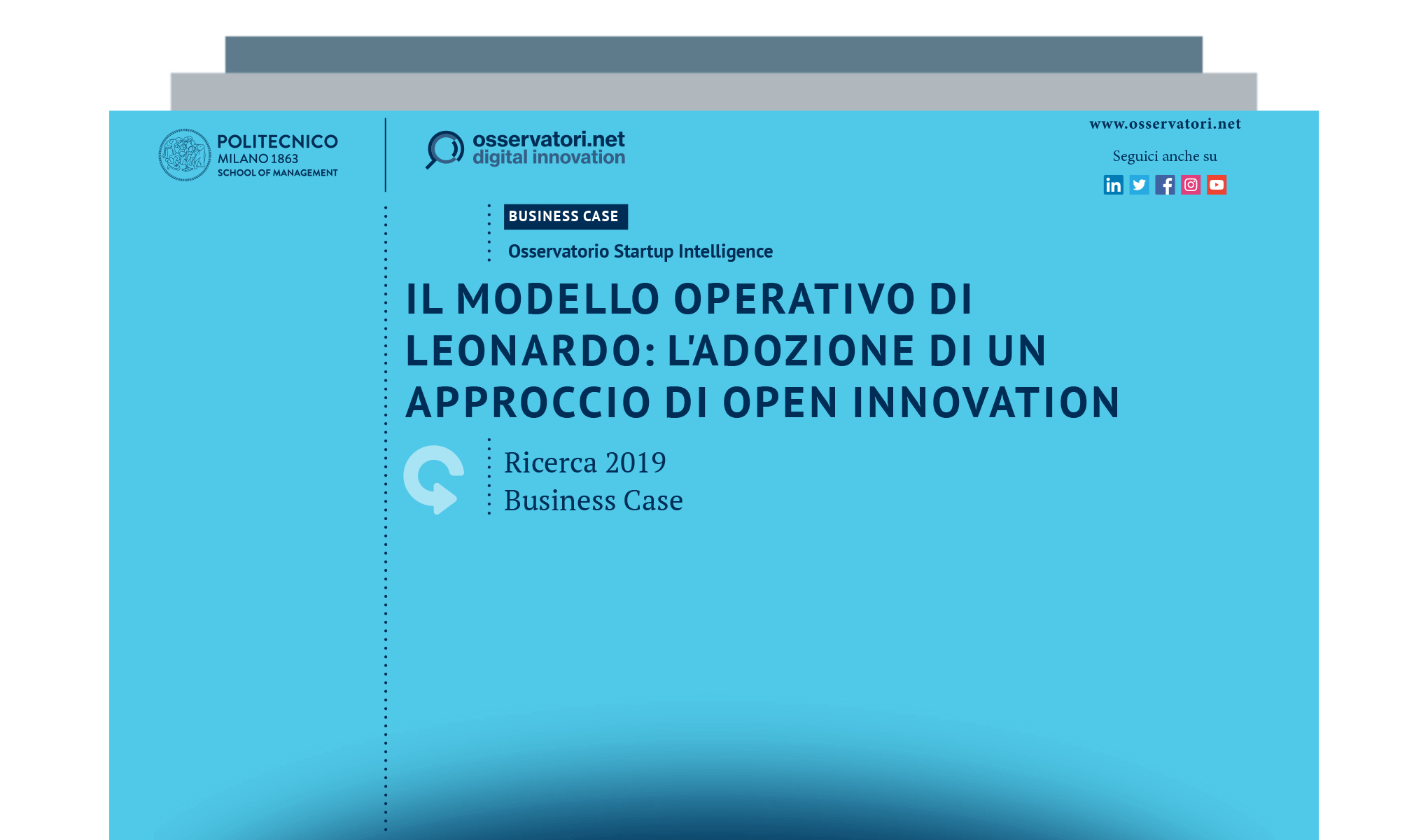 Il modello operativo di Leonardo: l'adozione di un approccio di Open Innovation