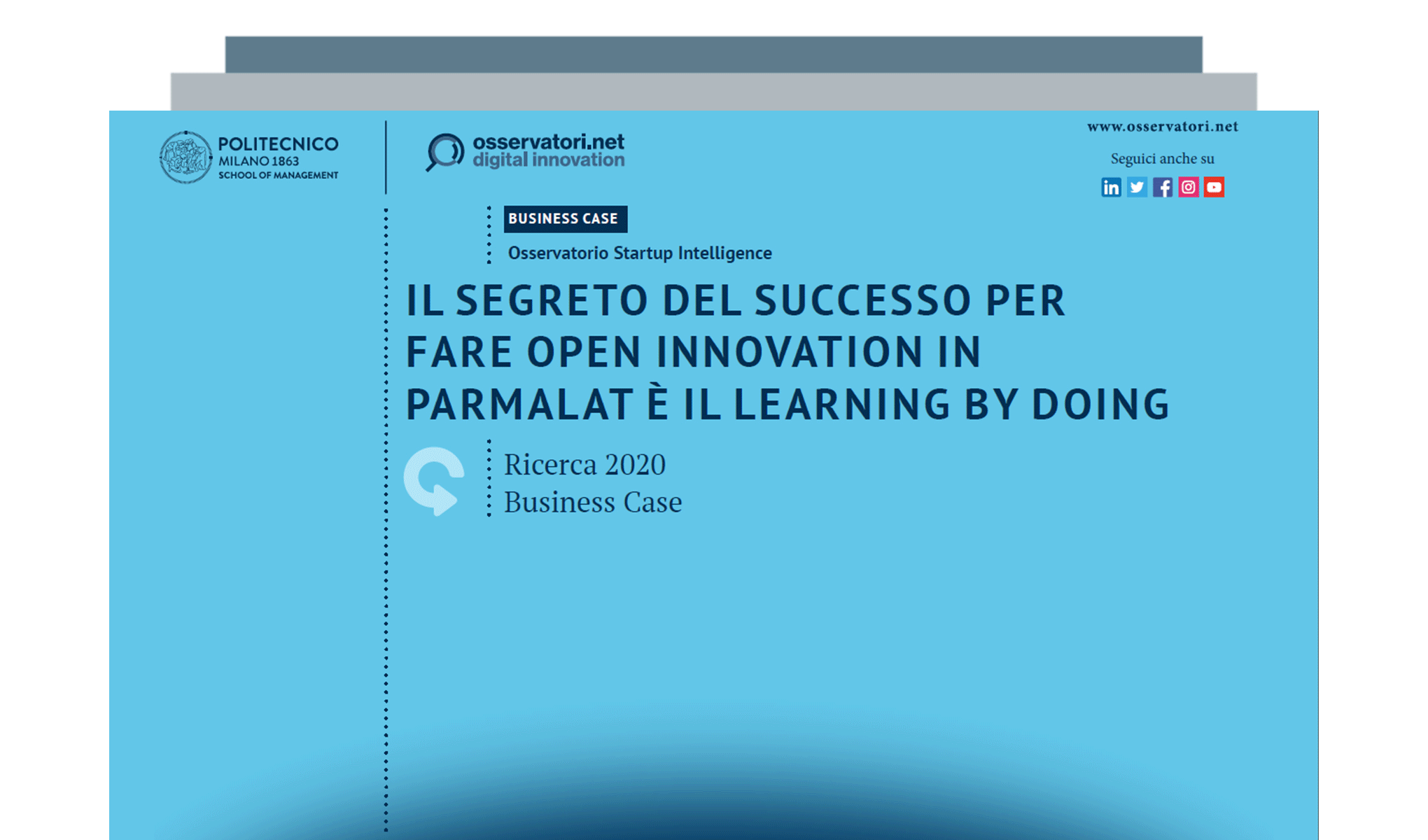 Il segreto del successo per fare Open Innovation in Parmalat è il learning by doing
