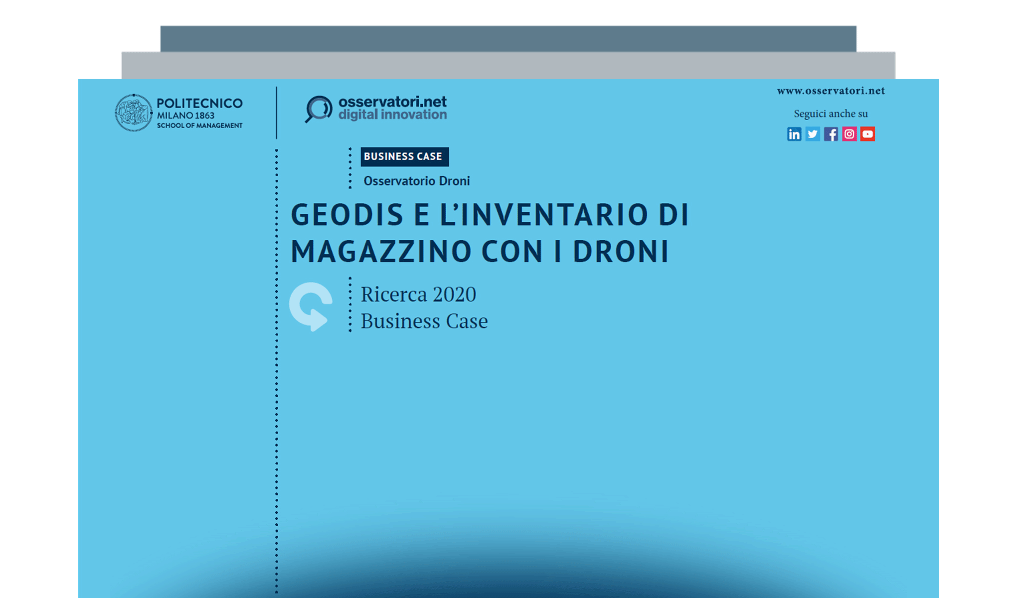 GEODIS e l’inventario di magazzino con i droni