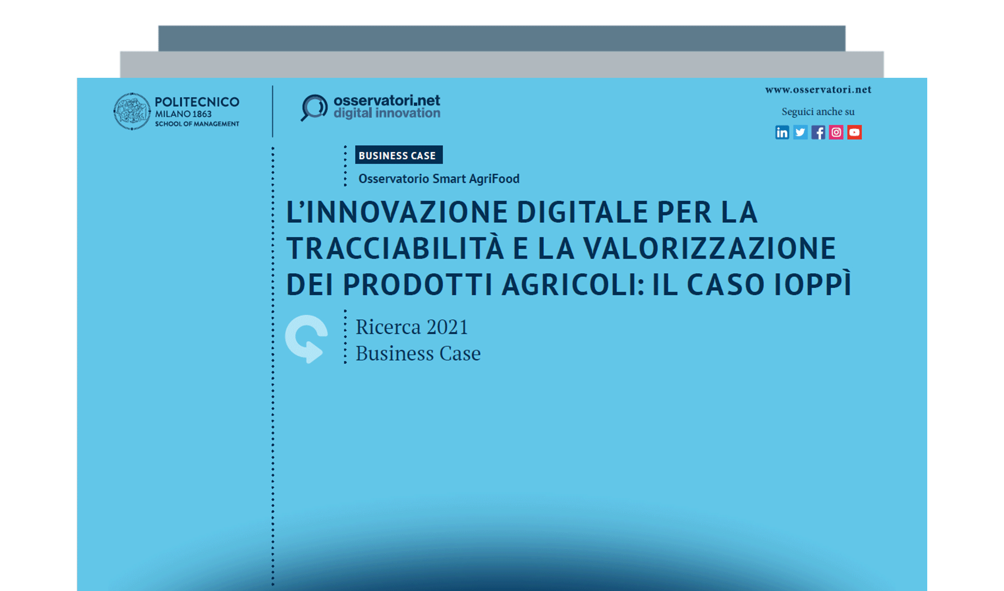 L’innovazione digitale per la tracciabilità e la valorizzazione dei prodotti agricoli: il caso Ioppì