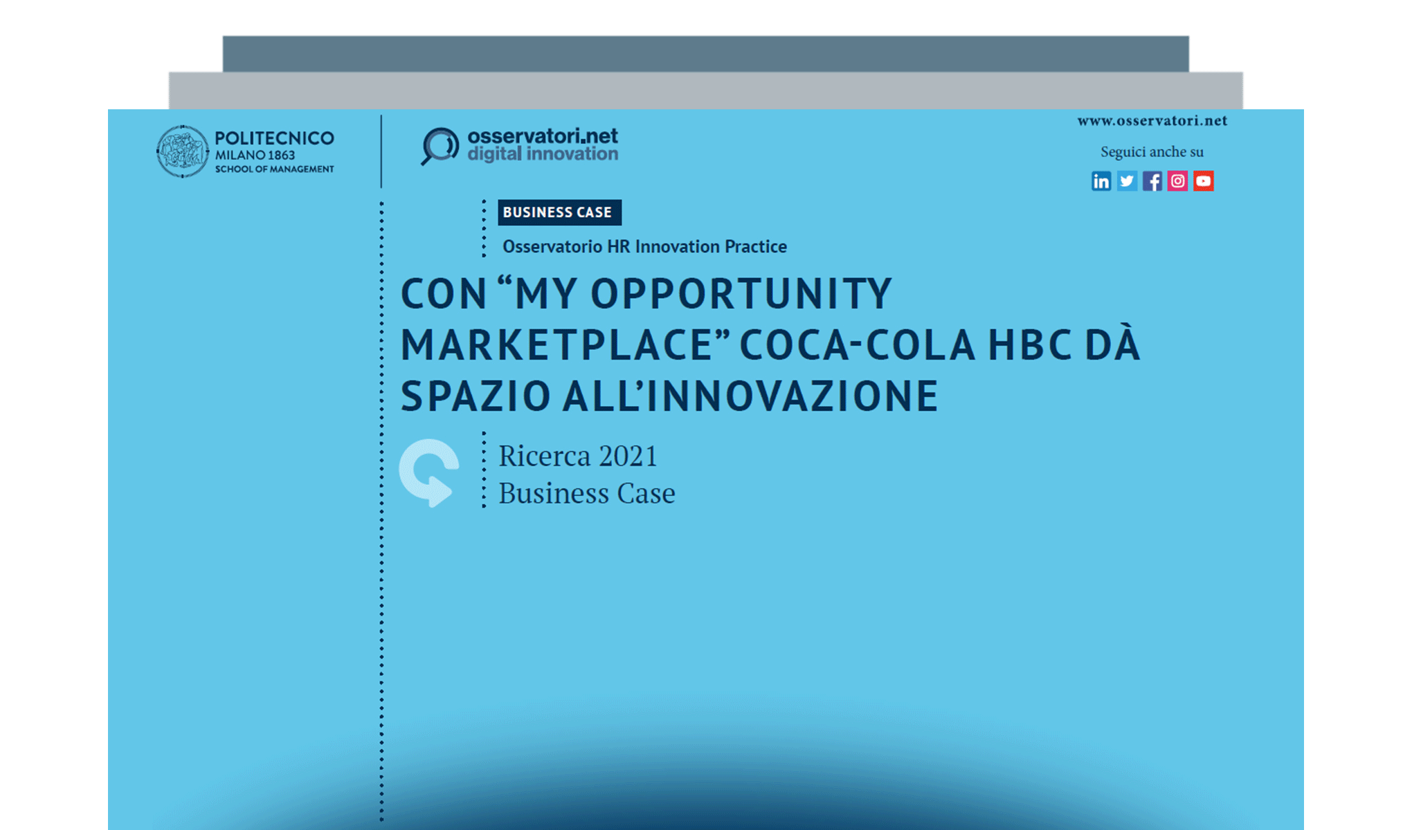 Con “My opportunity marketplace” Coca-Cola HBC dà spazio all’innovazione