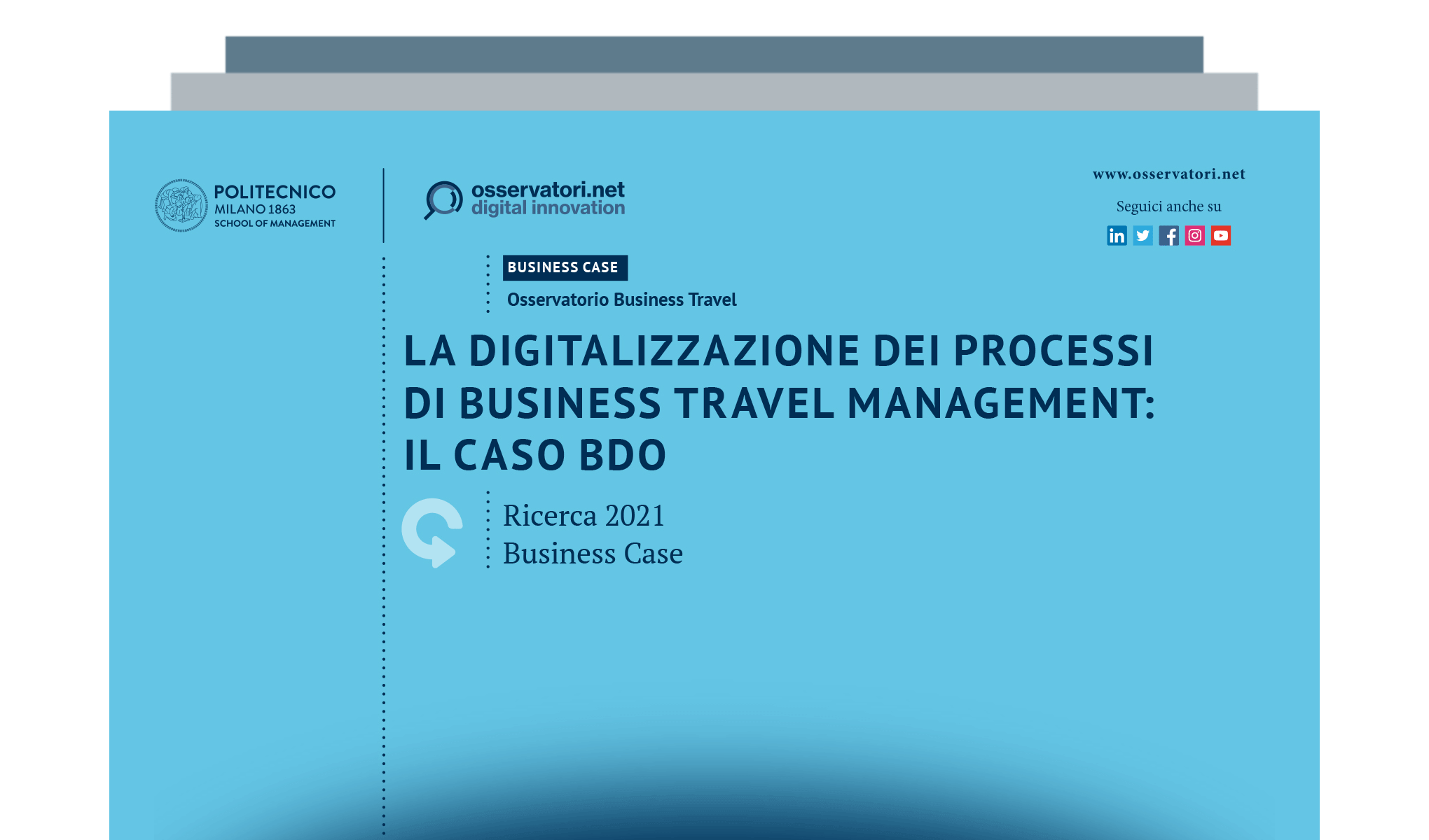 La digitalizzazione dei processi di business travel management: il caso BDO