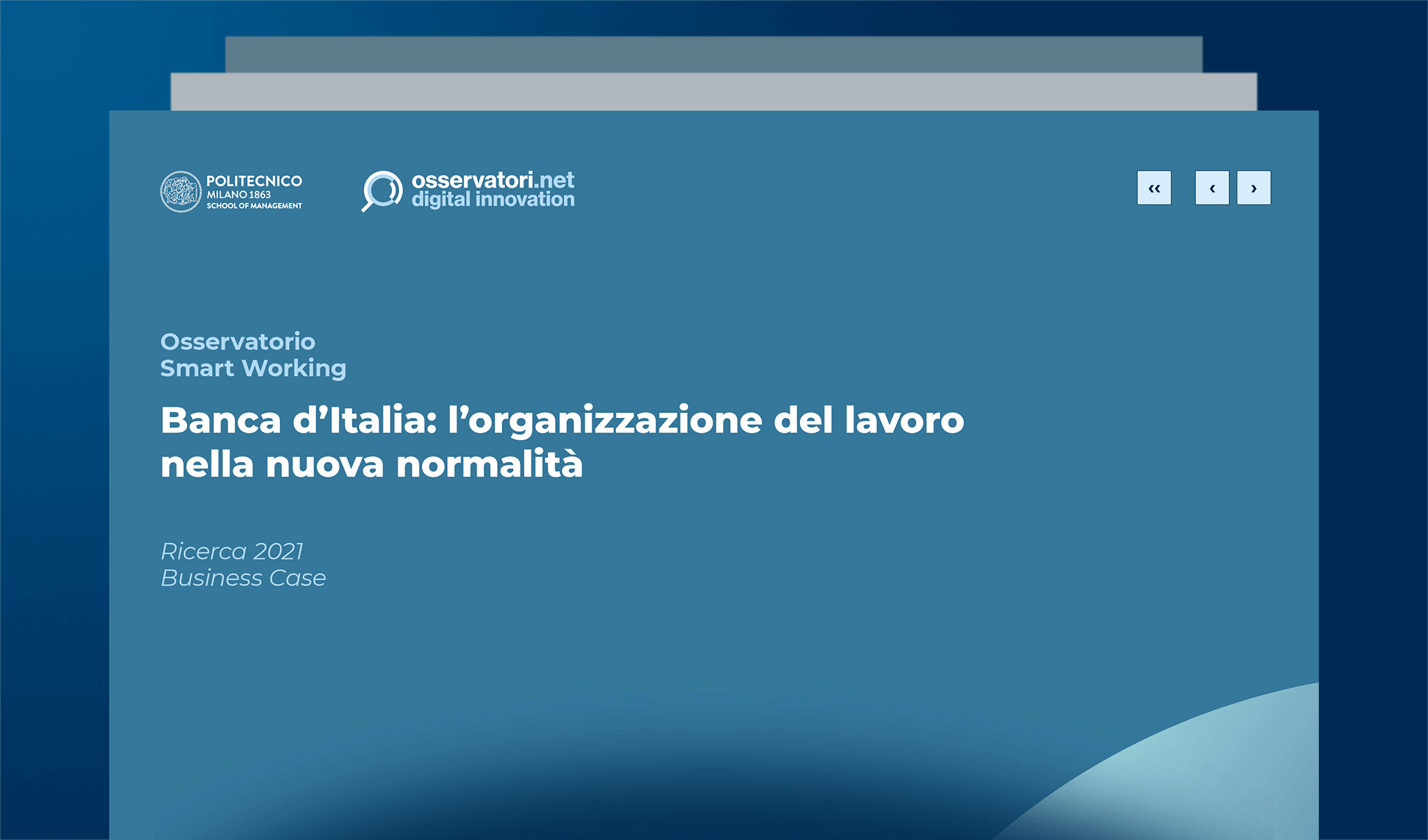 Banca d’Italia: l’organizzazione del lavoro nella nuova normalità