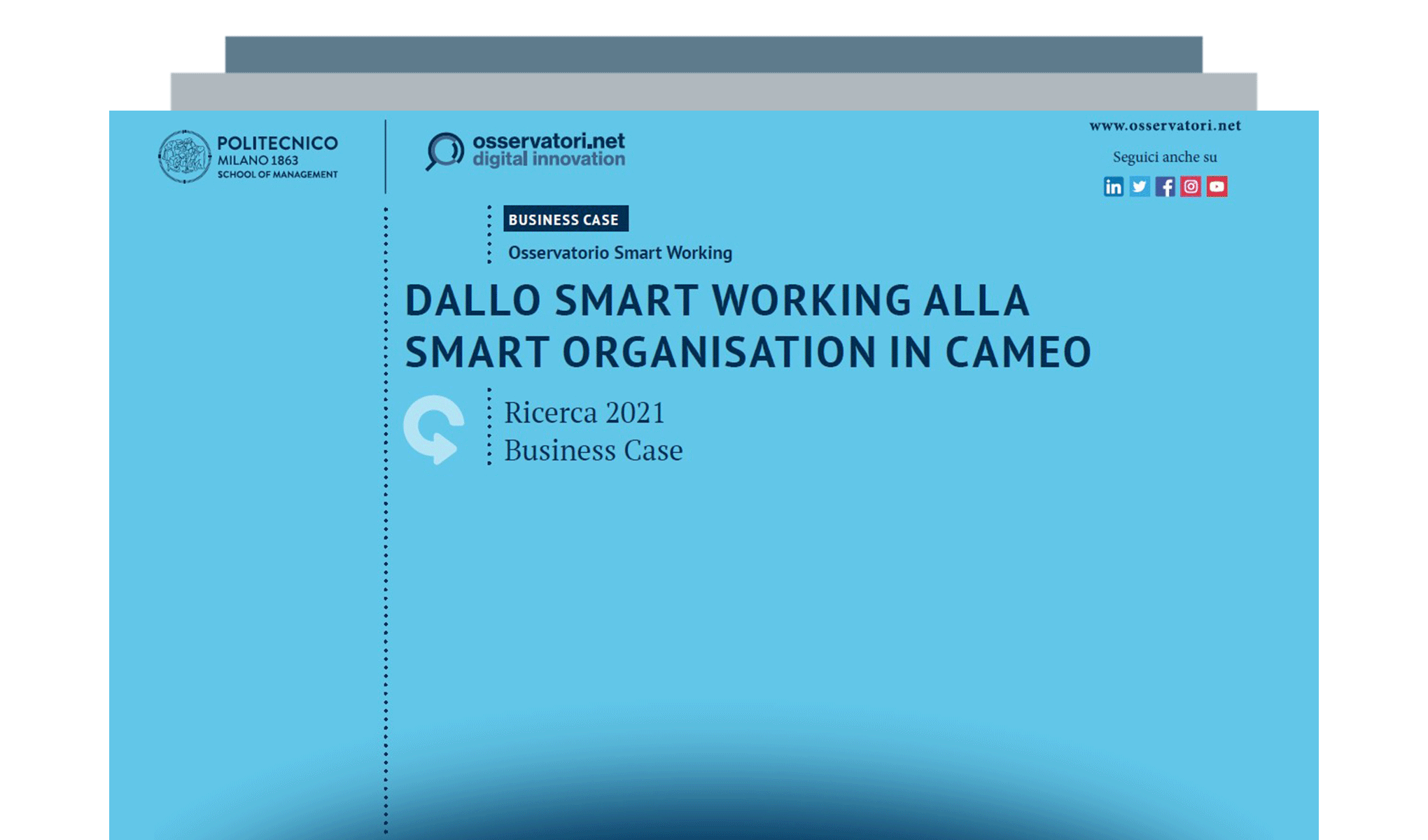 Dallo Smart Working alla Smart Organisation in Cameo
