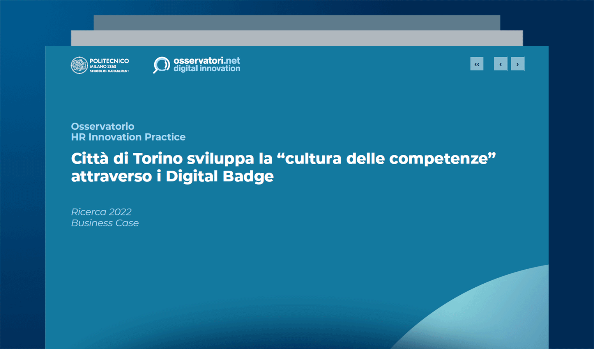 Città di Torino sviluppa la “cultura delle competenze” attraverso i Digital Badge