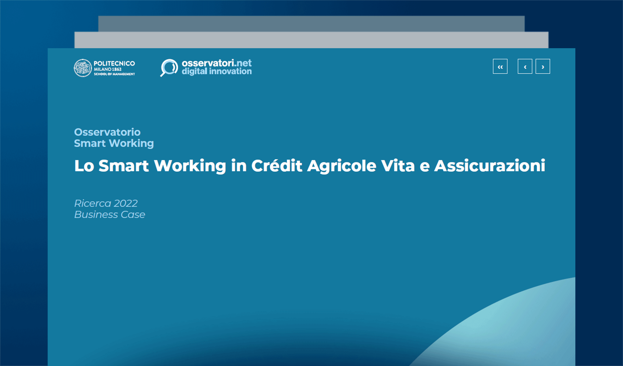 Lo Smart Working in Crédit Agricole Vita e Assicurazioni