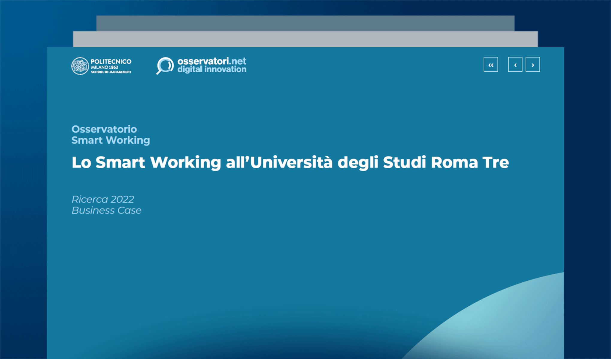 Lo Smart Working all’Università degli Studi Roma Tre