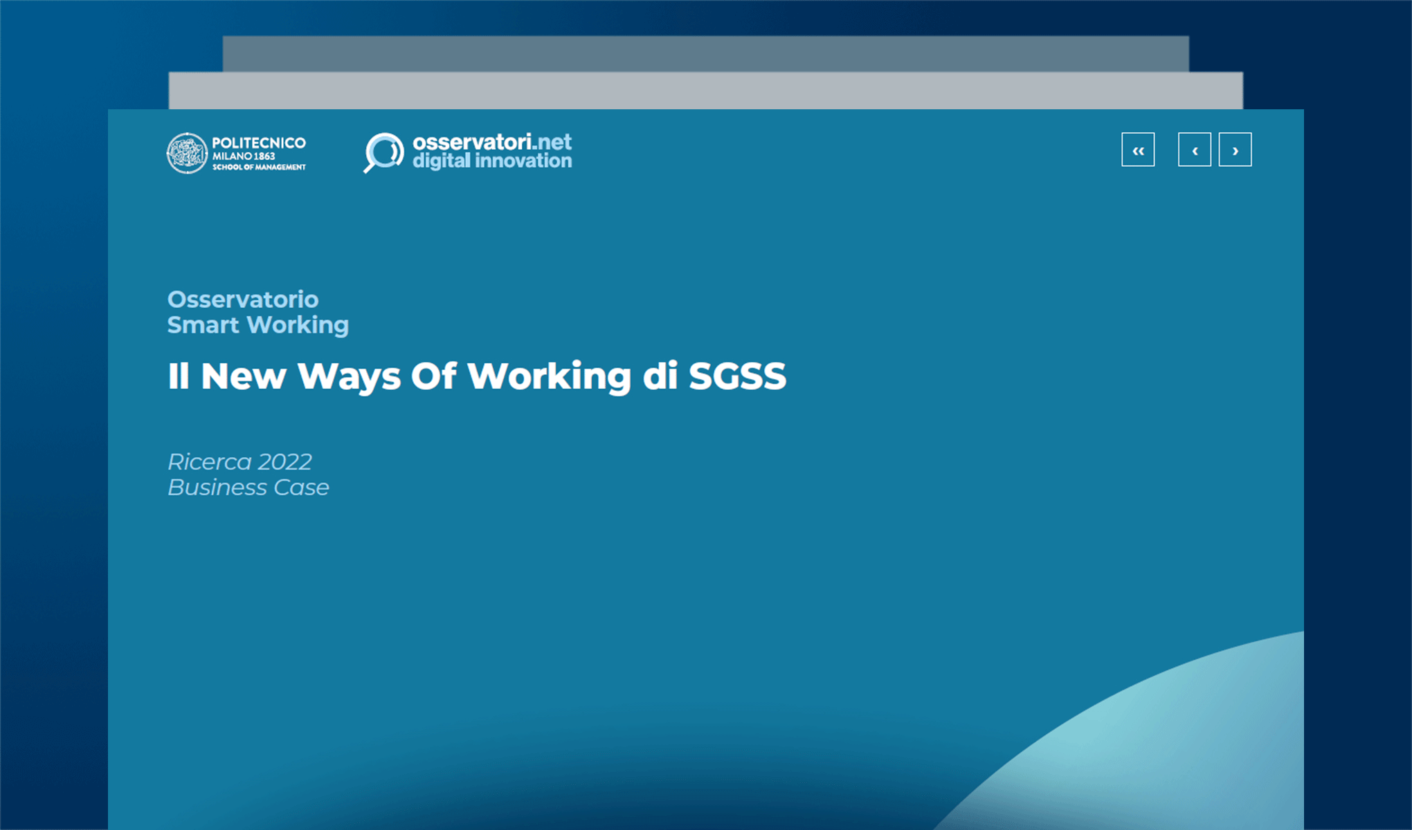 Il New Ways Of Working di SGSS