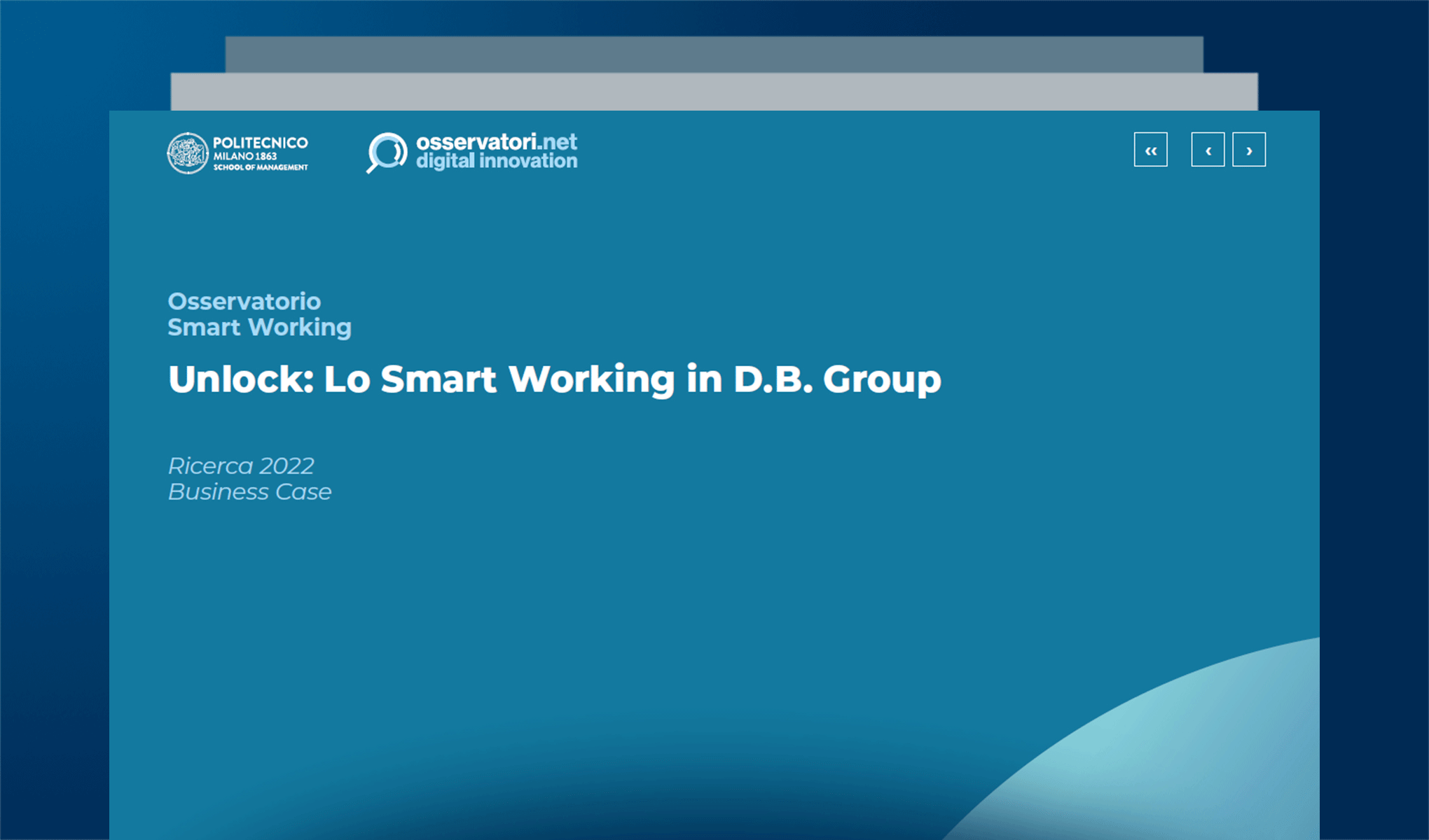 Unlock: Lo Smart Working in D.B.Group
