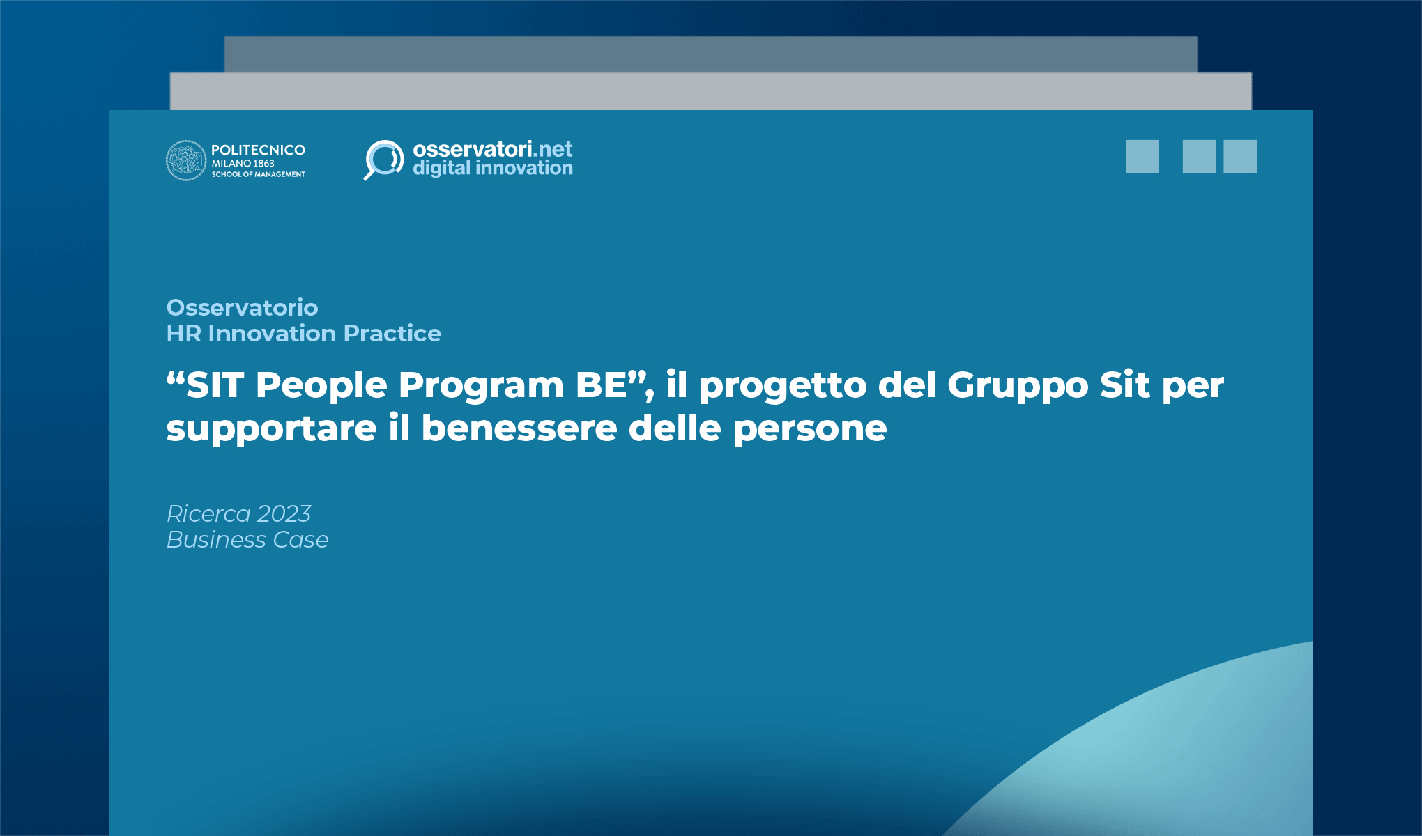 “SIT People Program BE”, il progetto del Gruppo Sit per supportare il benessere delle persone