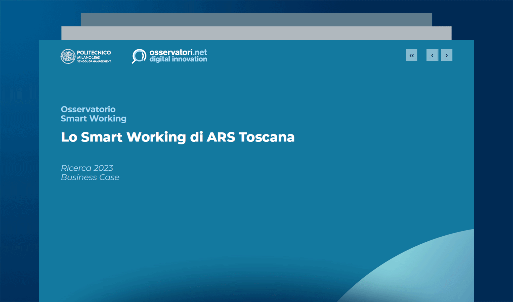 Lo Smart Working di ARS Toscana