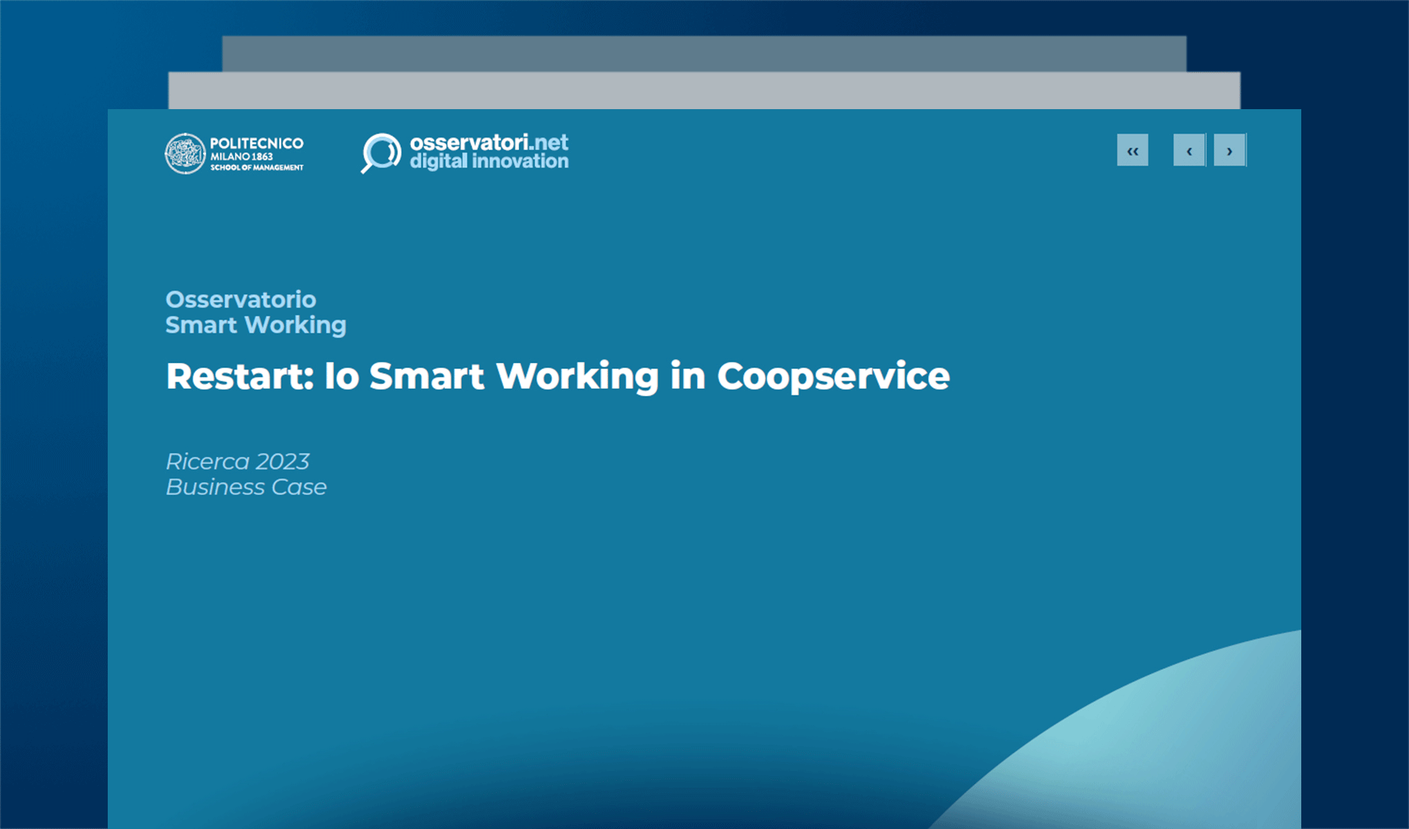 Restart: lo Smart Working in Coopservice