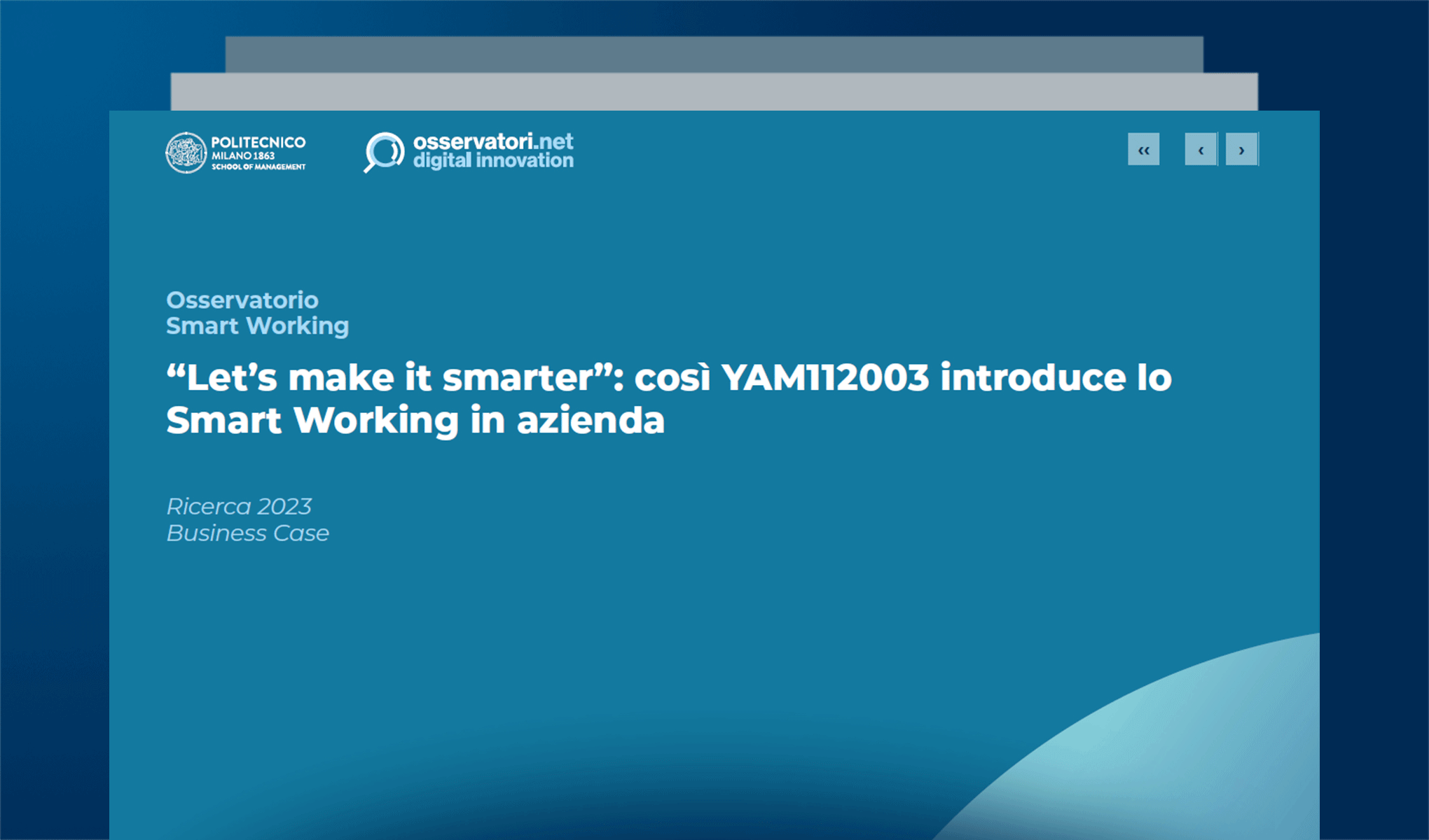 “Let’s make it smarter”: così YAM112003 introduce lo Smart Working in azienda