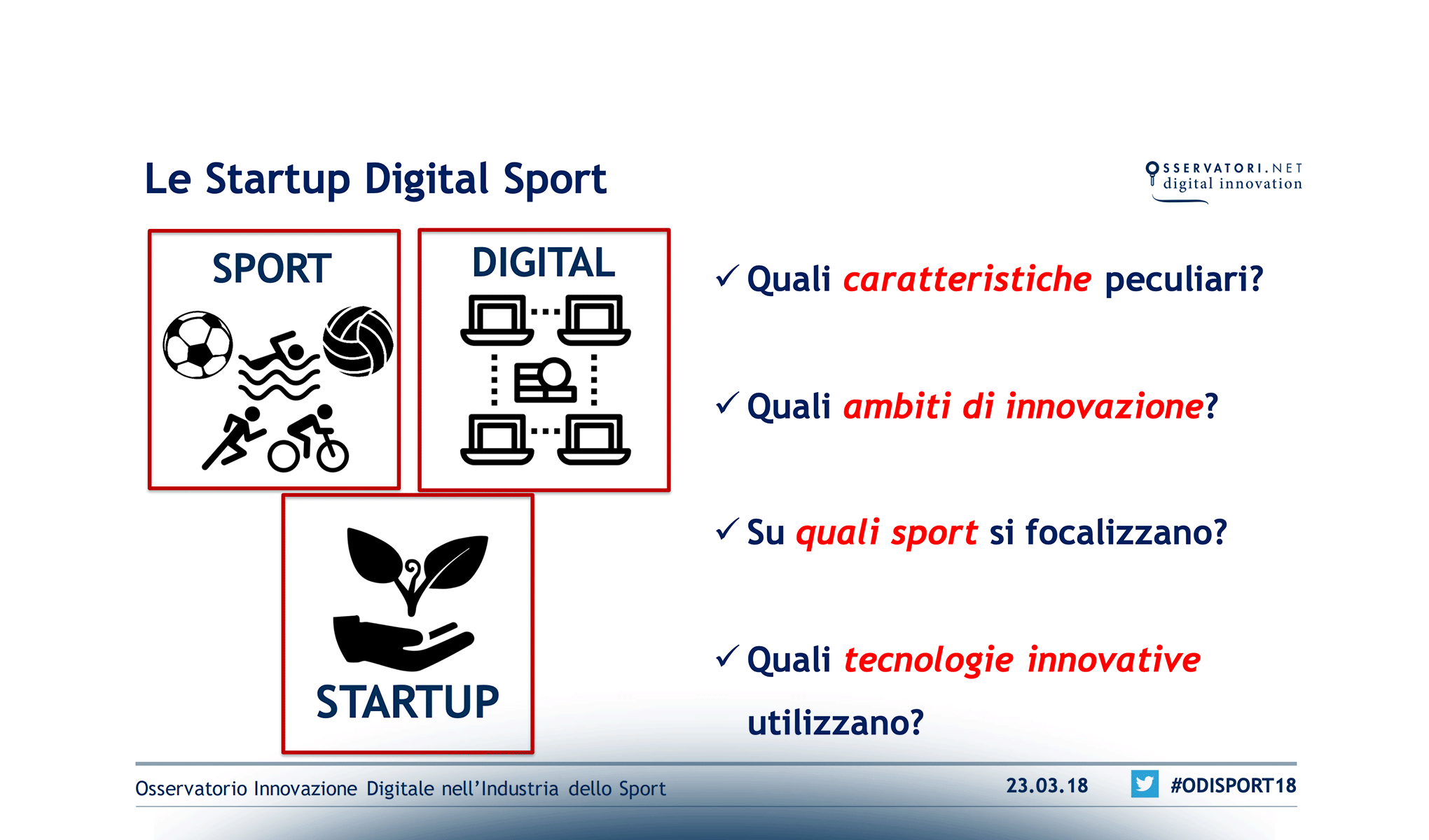 Innovazione e Formazione: dalle Startup l’upgrade per lo Sport?