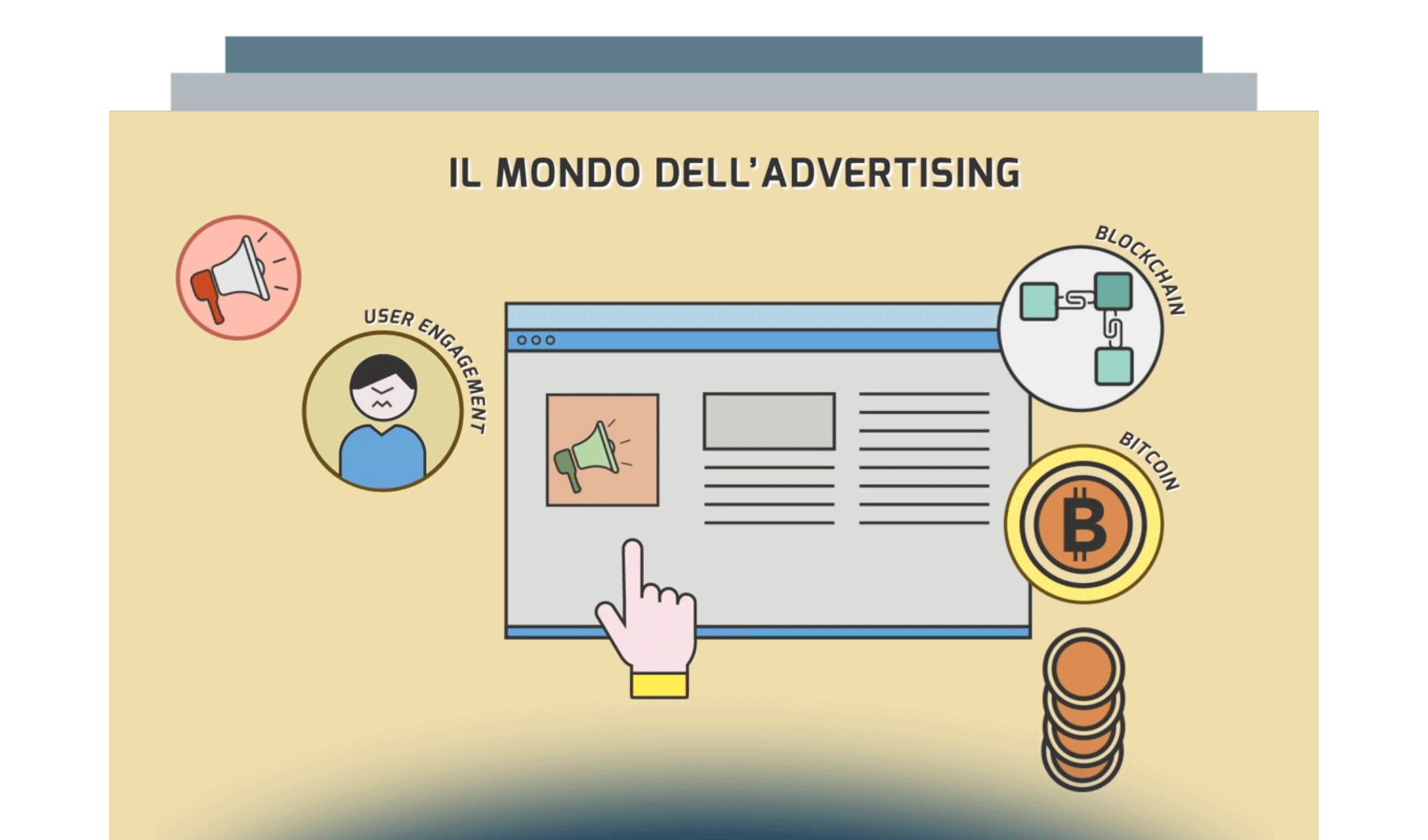 La Blockchain nel mondo Media