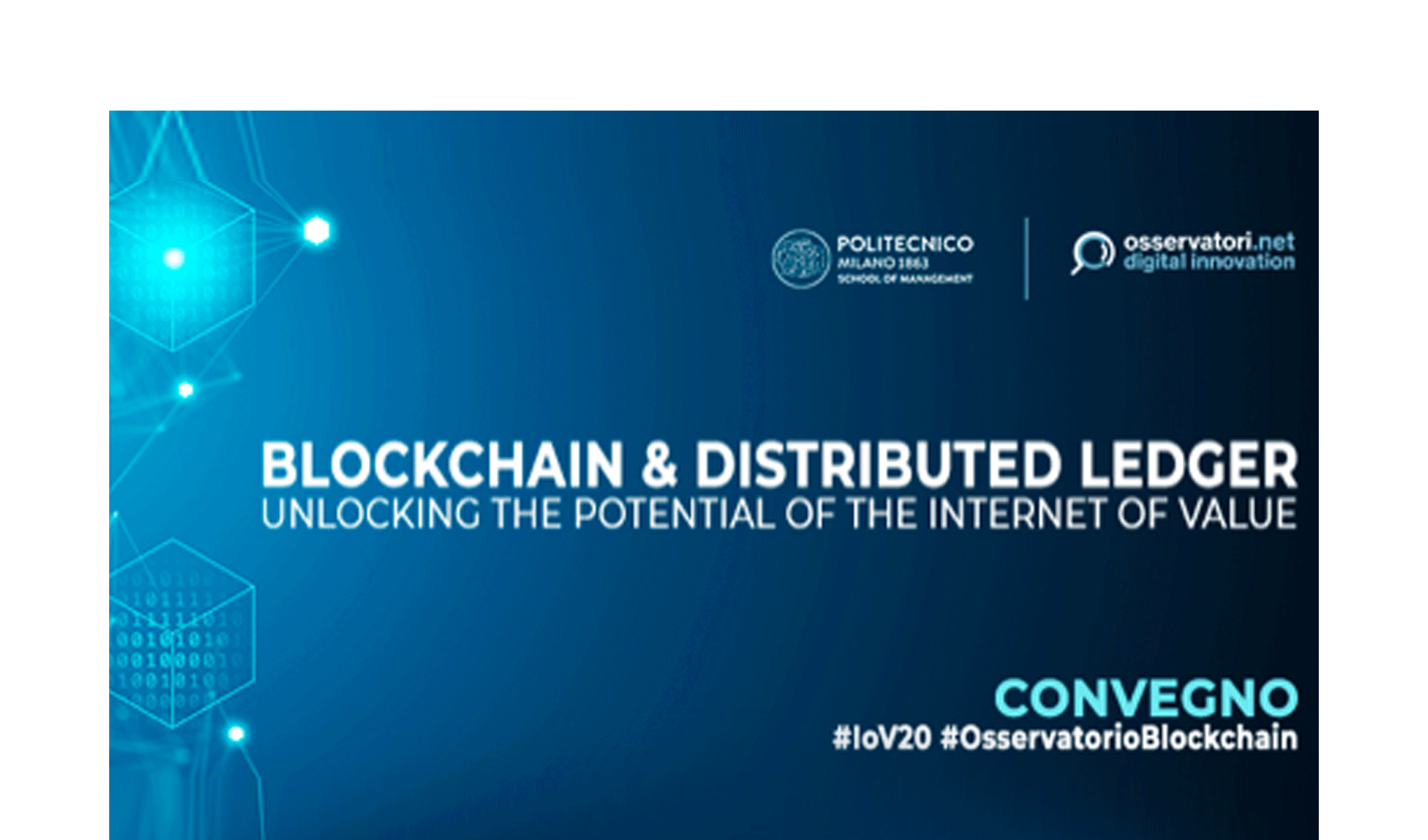 Cresce la Blockchain: 488 progetti nel mondo (+56%) nel 2019 e grandi opportunità per l'Italia