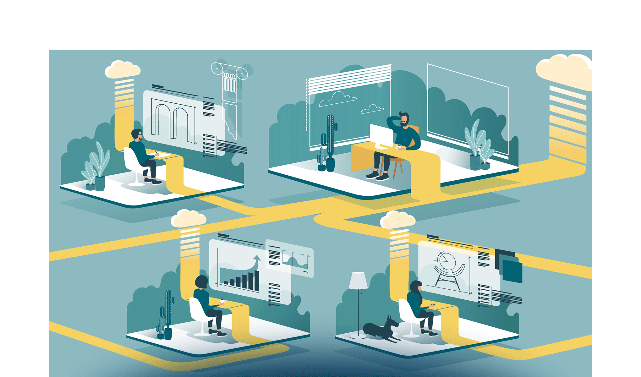 Dallo smart working d'emergenza al "New normal": nuove abitudini e nuovi approcci al lavoro