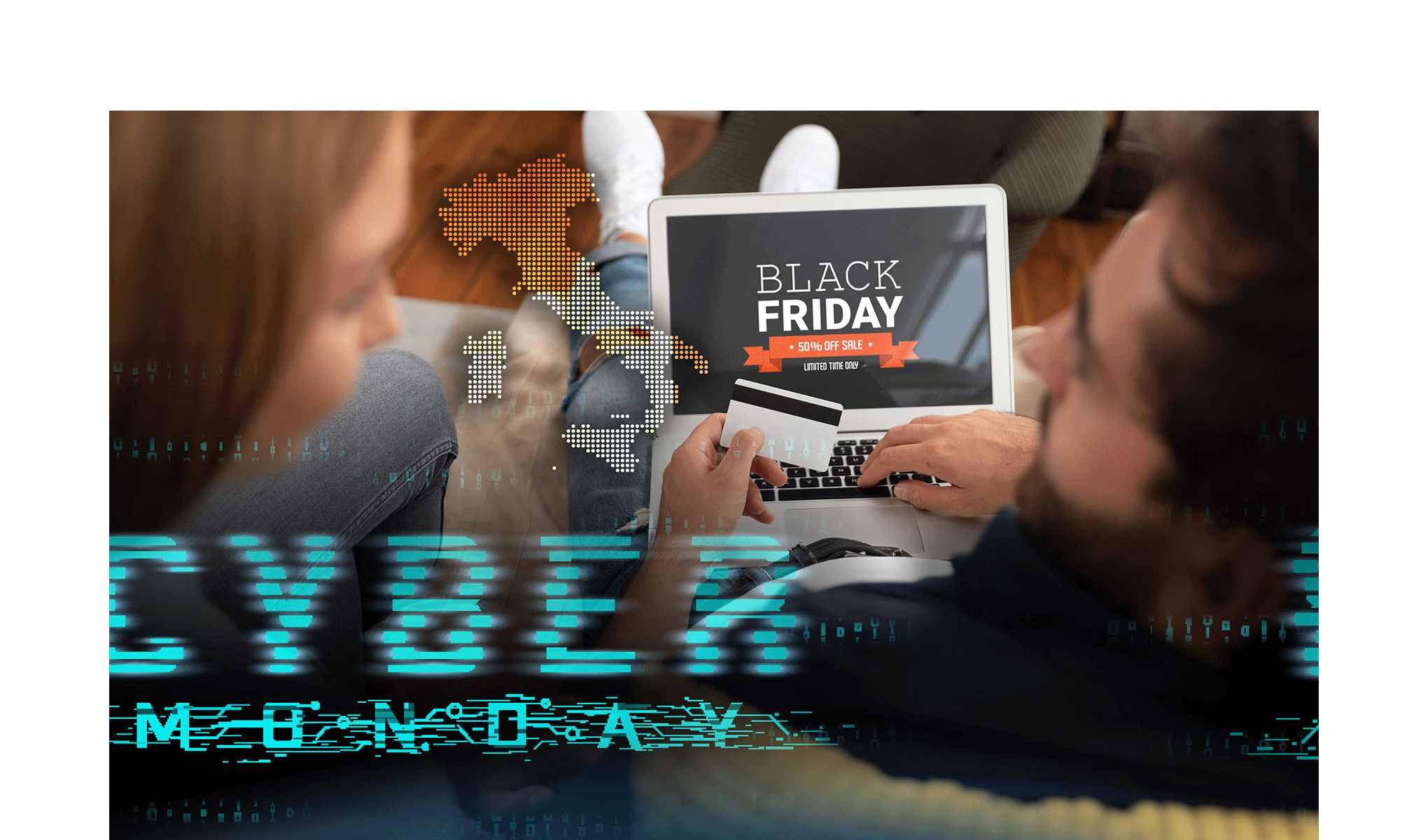 Tra Black Friday e Cyber Monday, gli italiani spenderanno online circa 1,8 miliardi di euro (+21% rispetto al 2020)