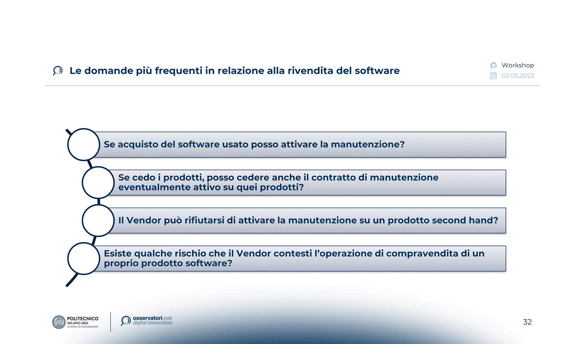Gli accordi di licensing software: politiche commerciali, tutele legali e criticità contrattuali