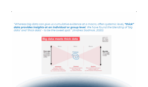 Thick data e big data nel Design Thinking