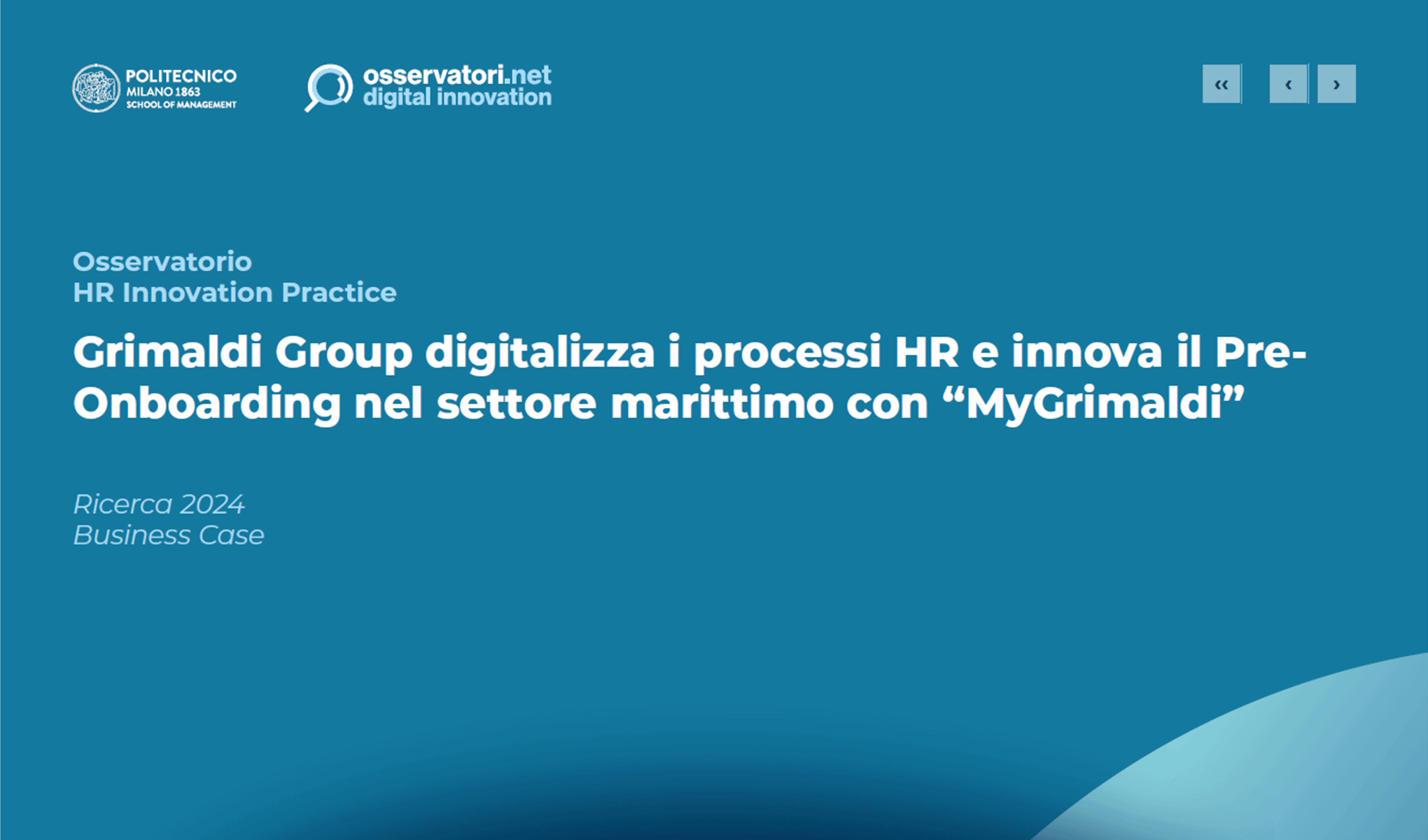 Grimaldi Group digitalizza i processi HR e innova il Pre-Onboarding nel settore marittimo con “MyGrimaldi”