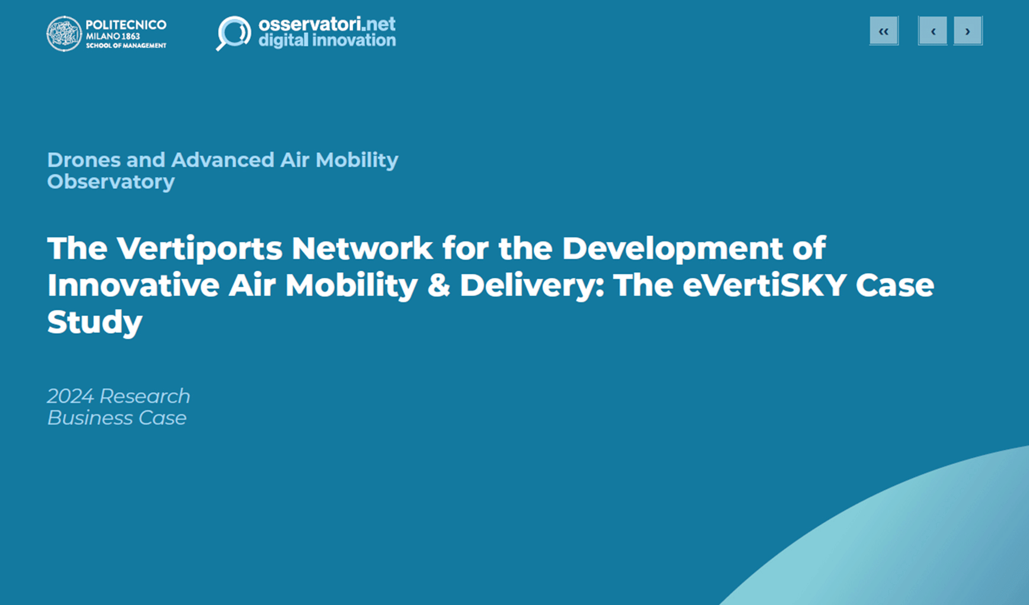 The Vertiports Network for the Development of Innovative Air Mobility & Delivery: The eVertiSKY Case Study