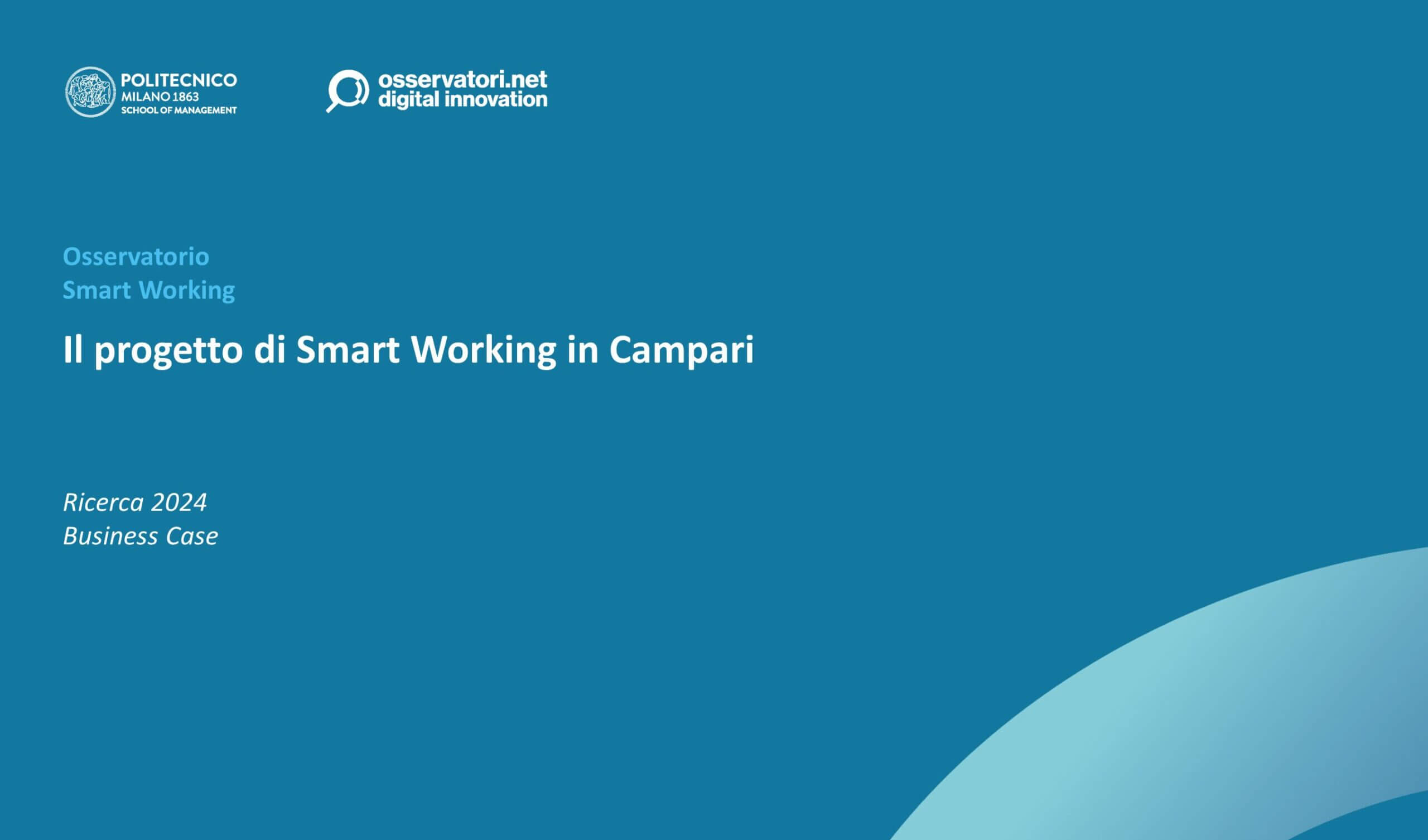 Il progetto di Smart Working in Campari