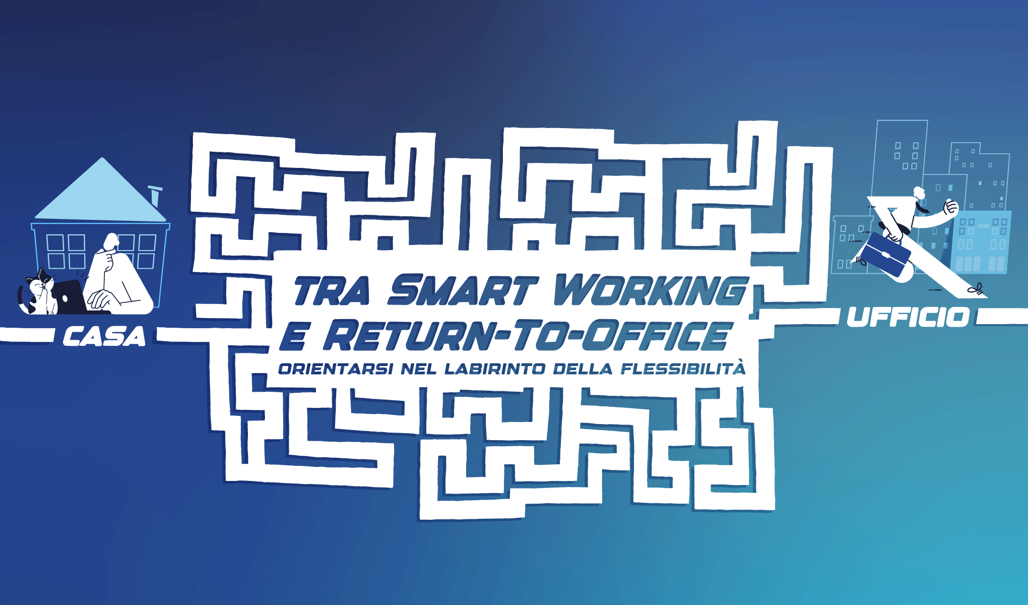 Tra Smart Working e Return-to-Office: orientarsi nel labirinto della flessibilità