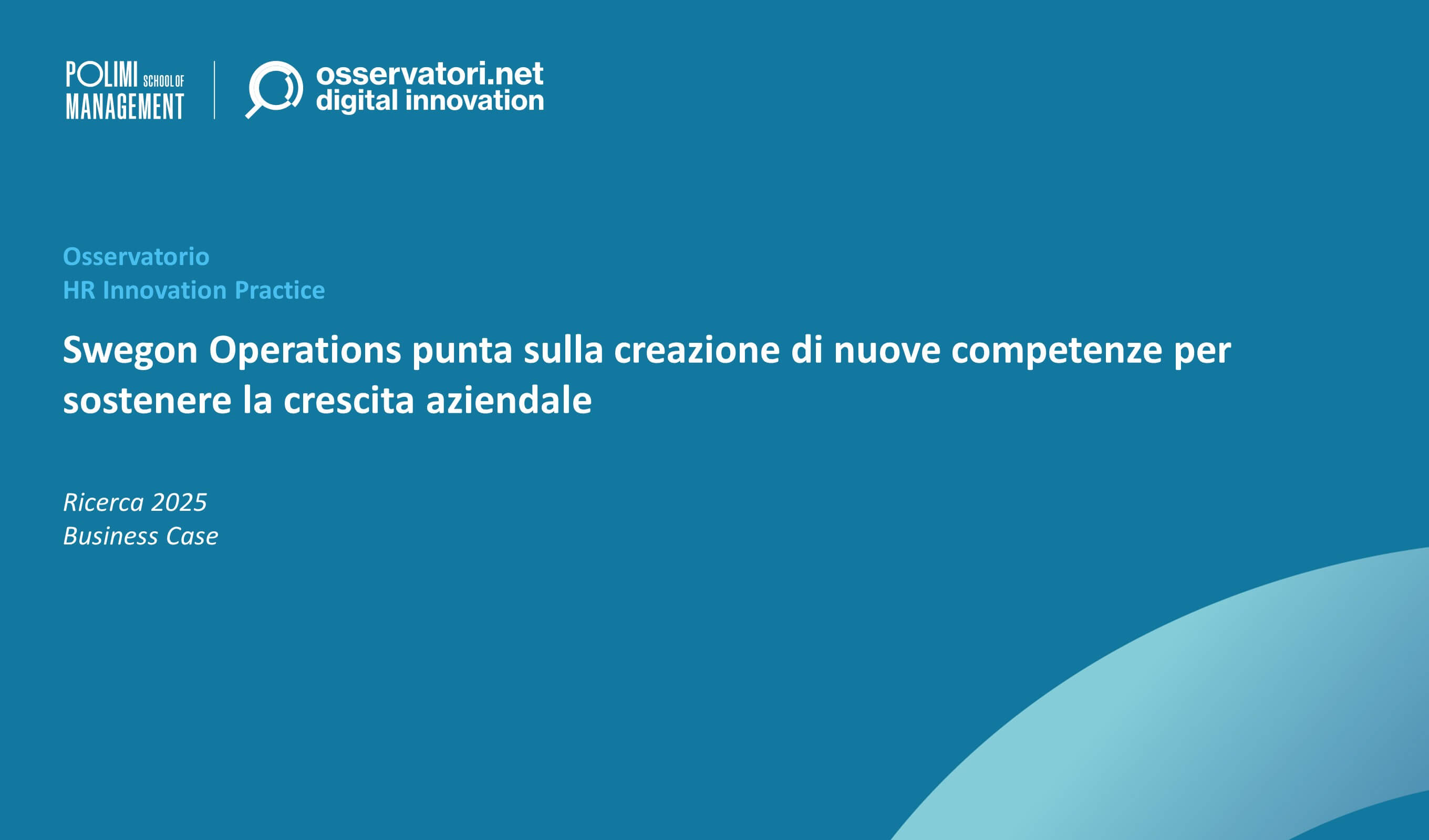 Swegon Operations punta sulla creazione di nuove competenze per sostenere la crescita aziendale