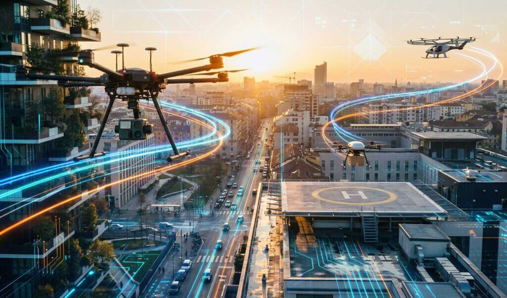 Droni e Mobilità Aerea Avanzata: l’Italia al test della competitività